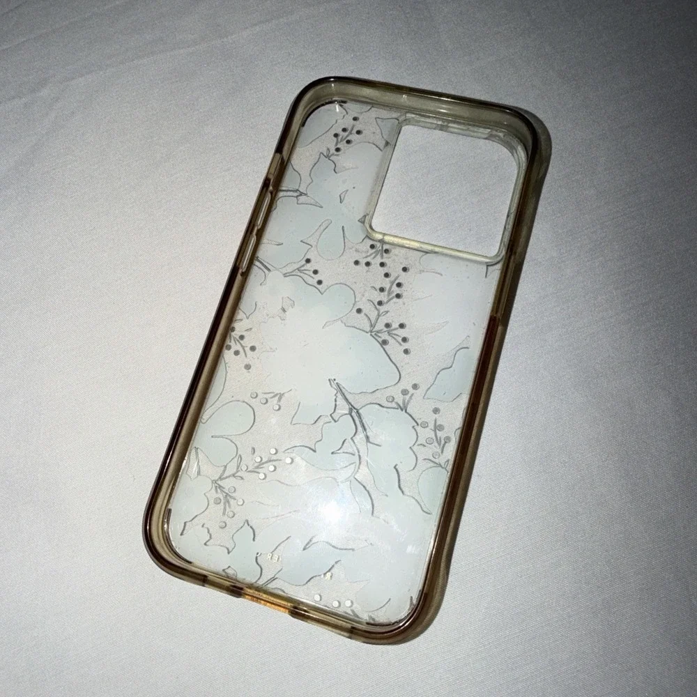 Rifle Paper Co Clear Willow Case for Apple iPhone 13 Pro Max‎ (6.7